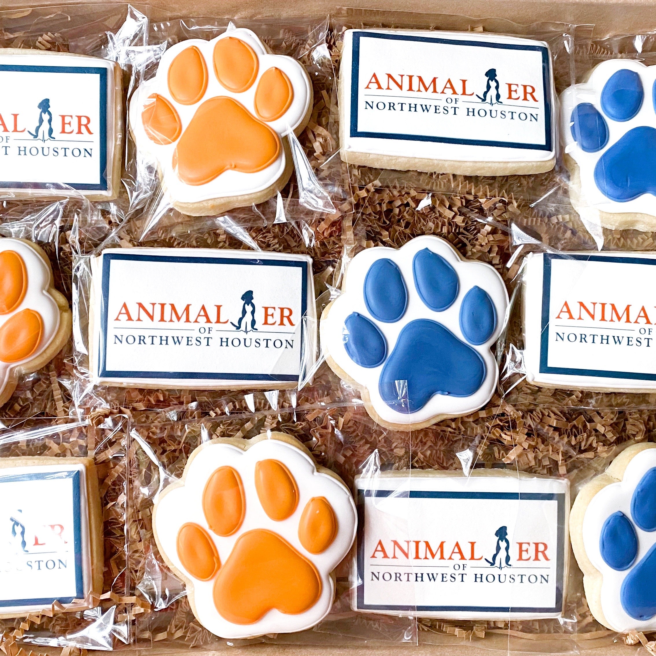 Corporate Logo Cookies