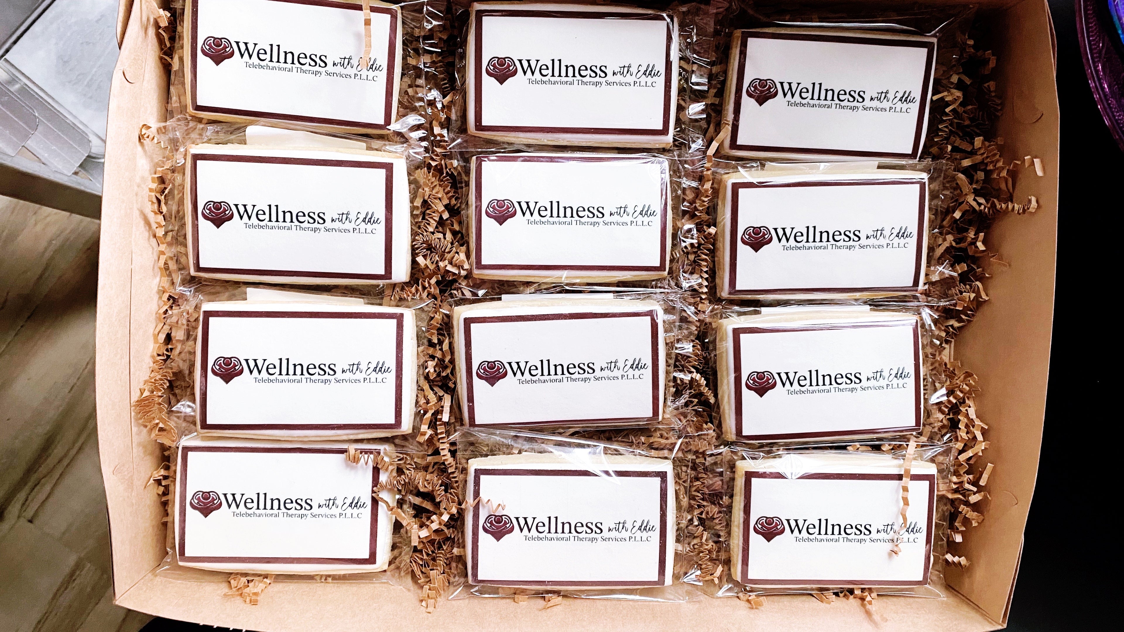 Corporate Logo Cookies