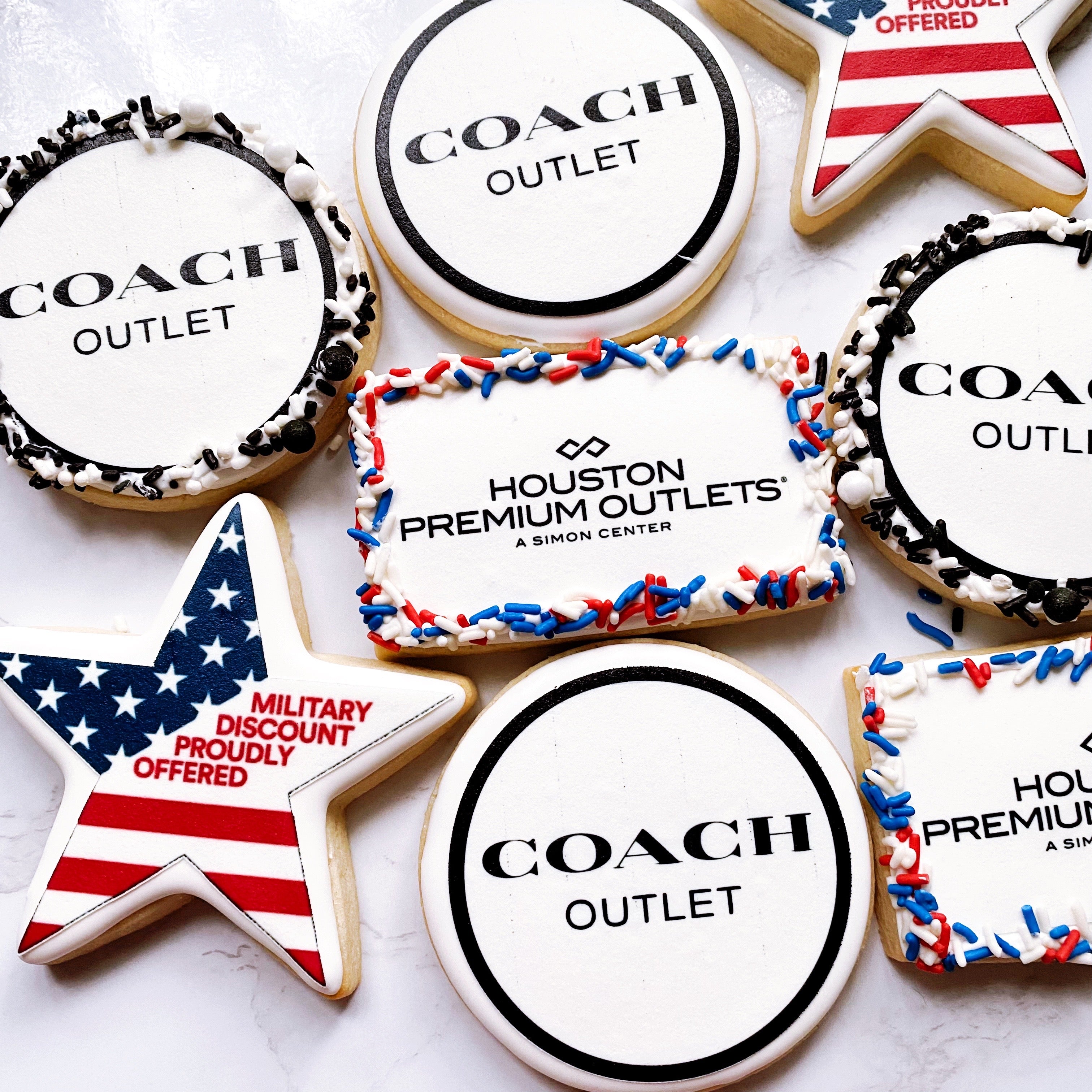 Corporate Logo Cookies