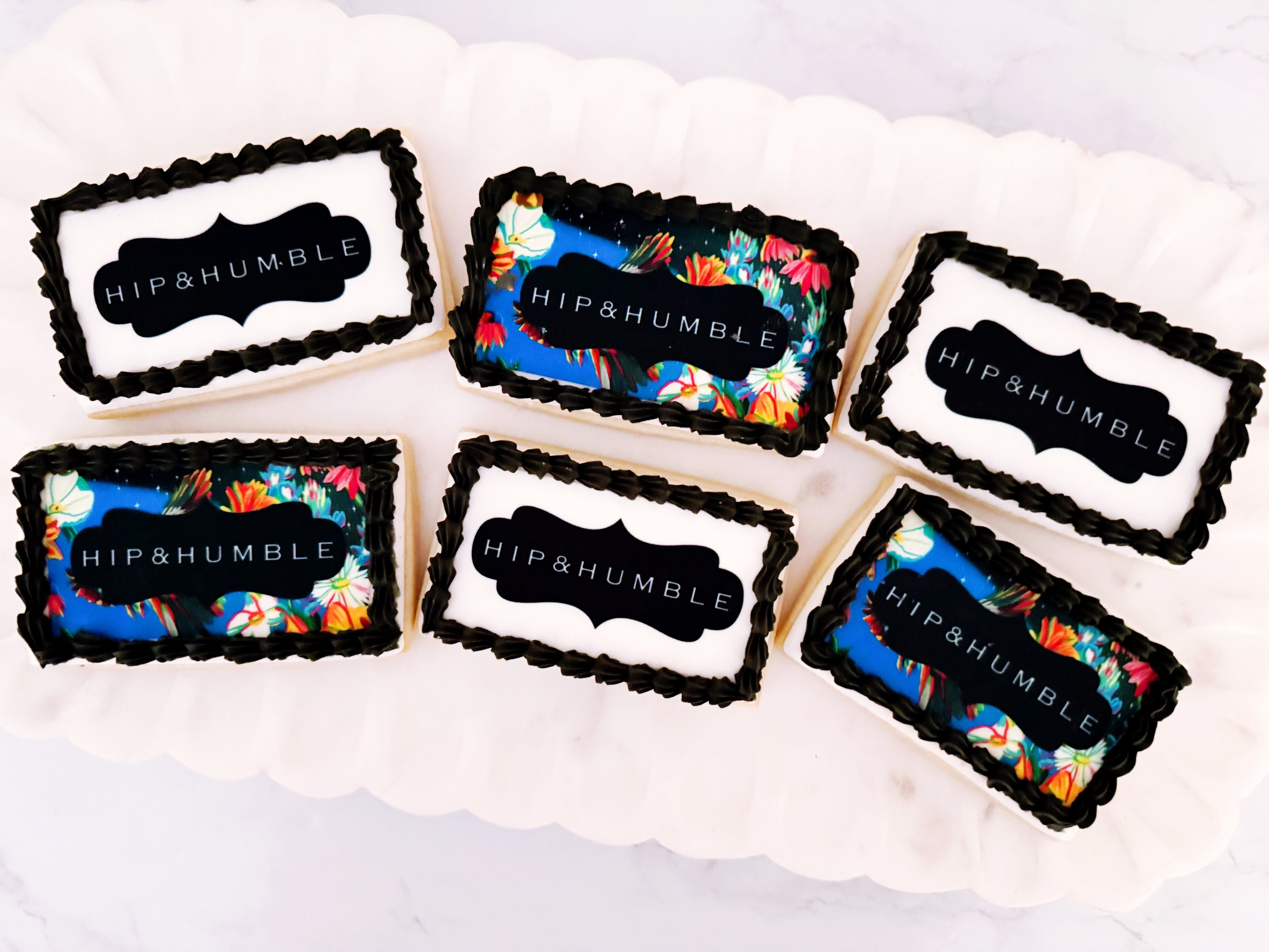 Corporate Logo Cookies