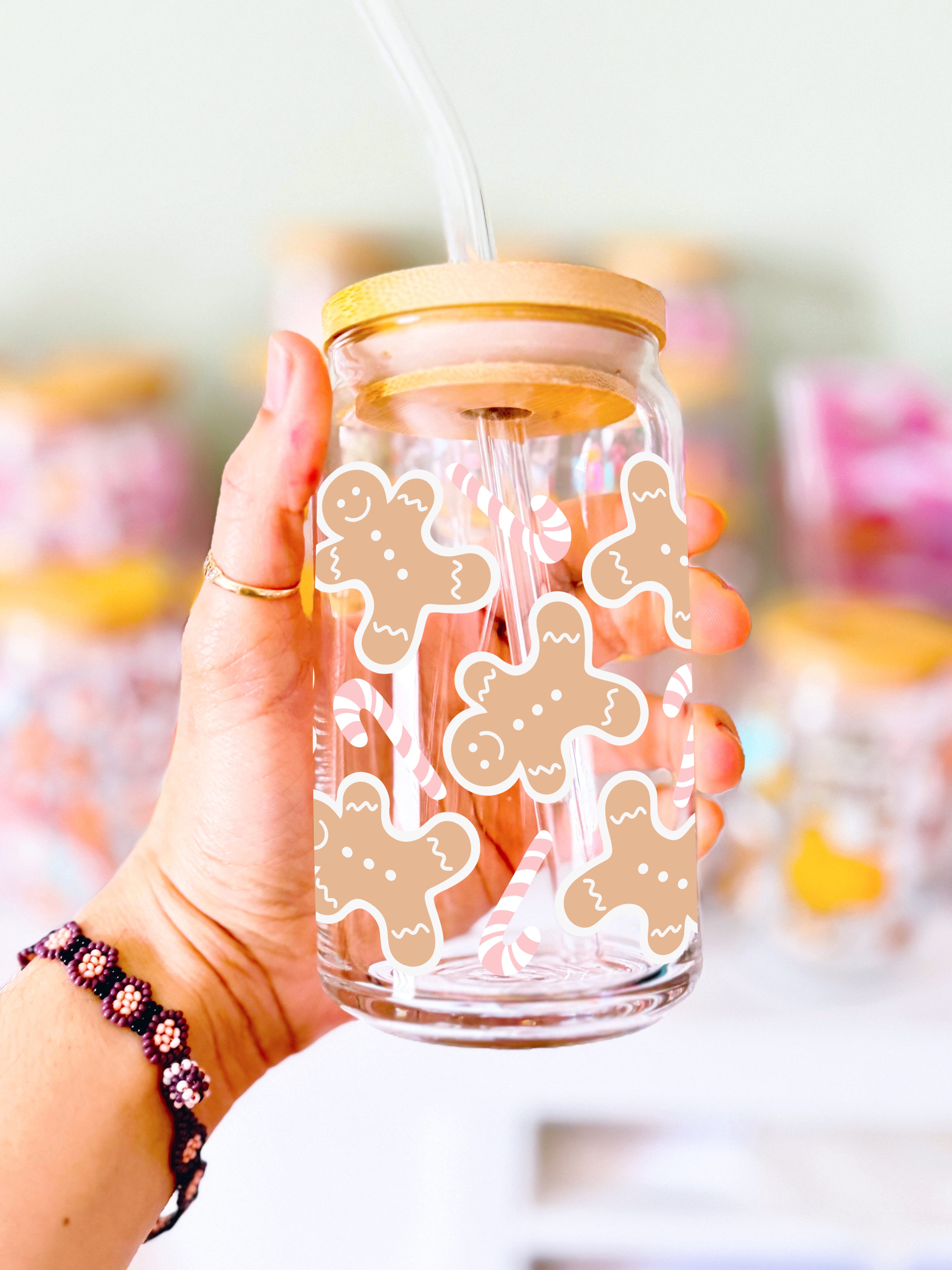 Gingerbread Men & Candy Cane