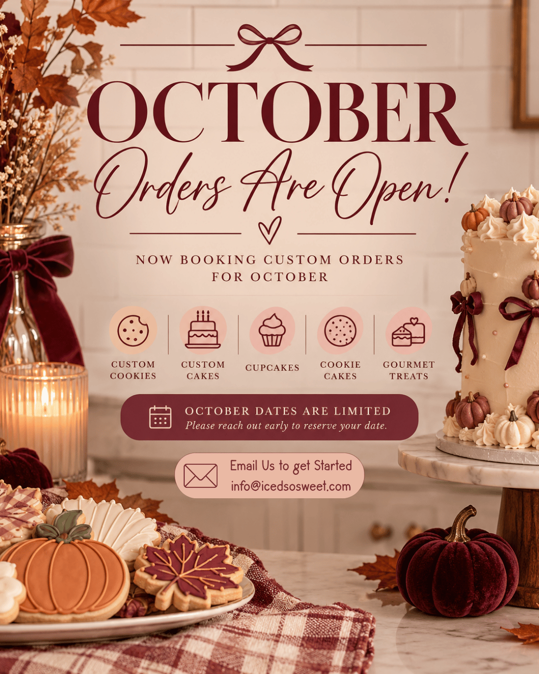 🍂 October Orders Are Open! 🍂
