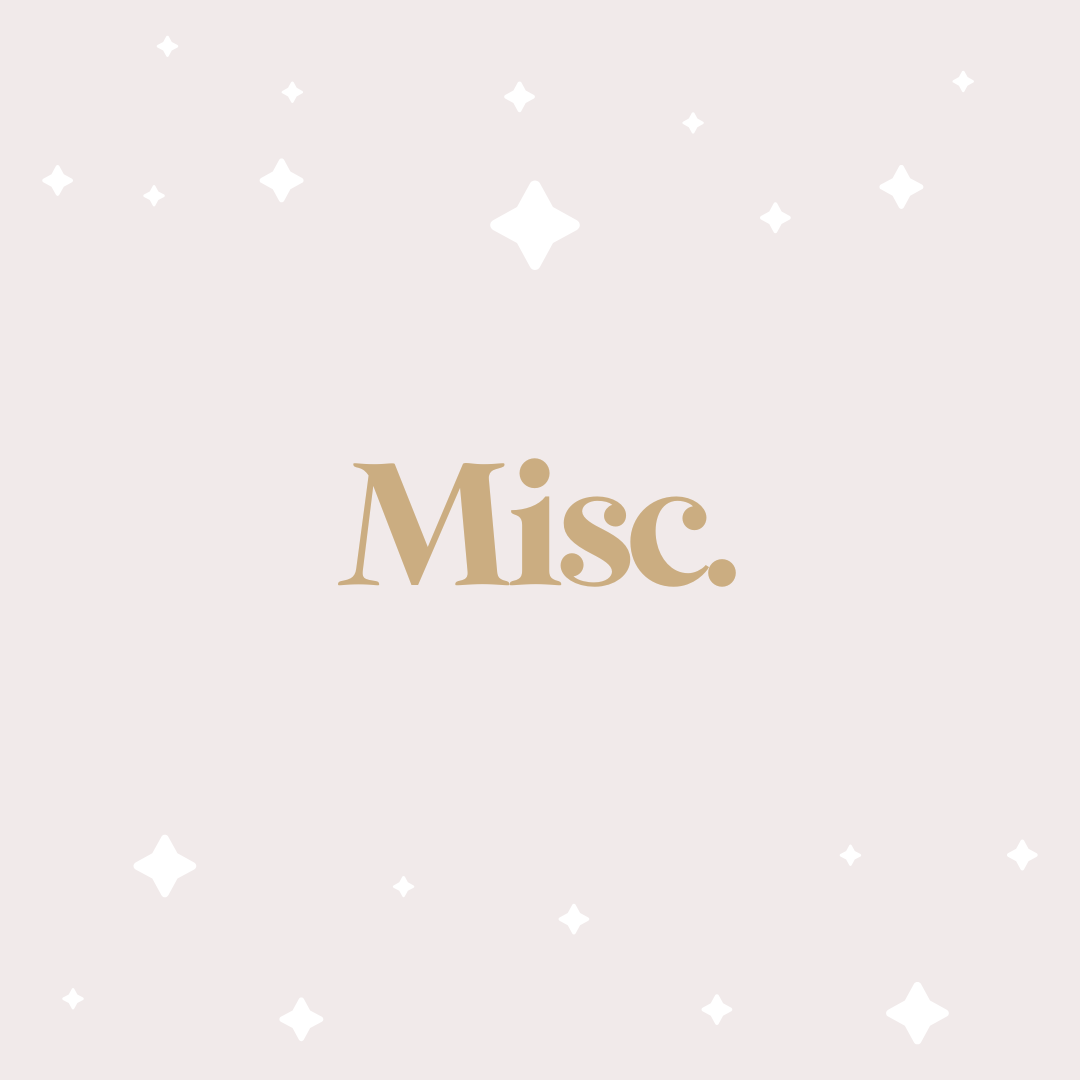 Miscellaneous