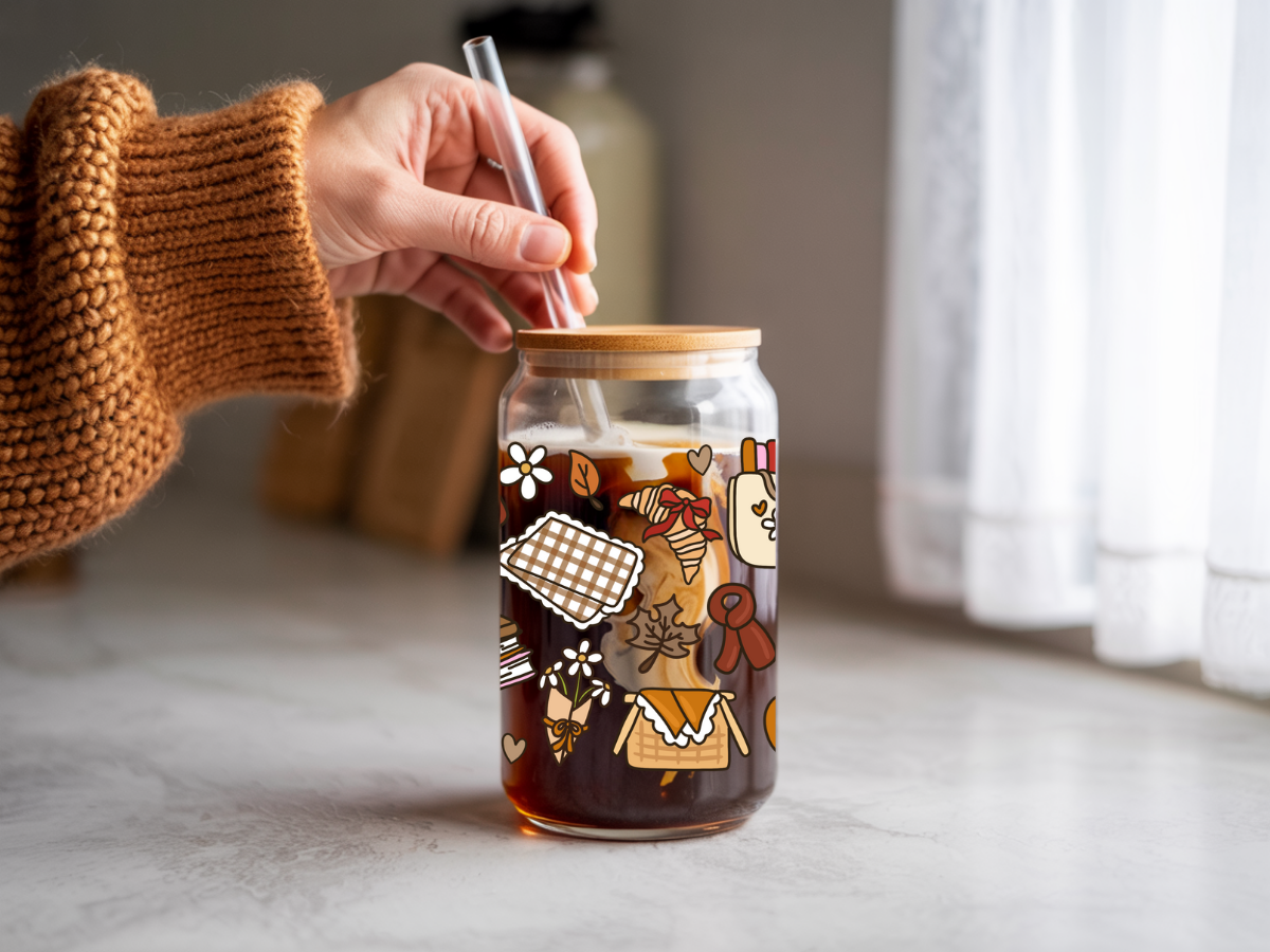 Cozy Fall Picnic 16 oz Cup