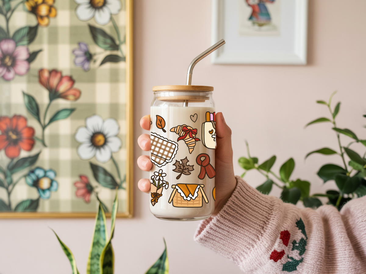 Cozy Fall Picnic 16 oz Cup