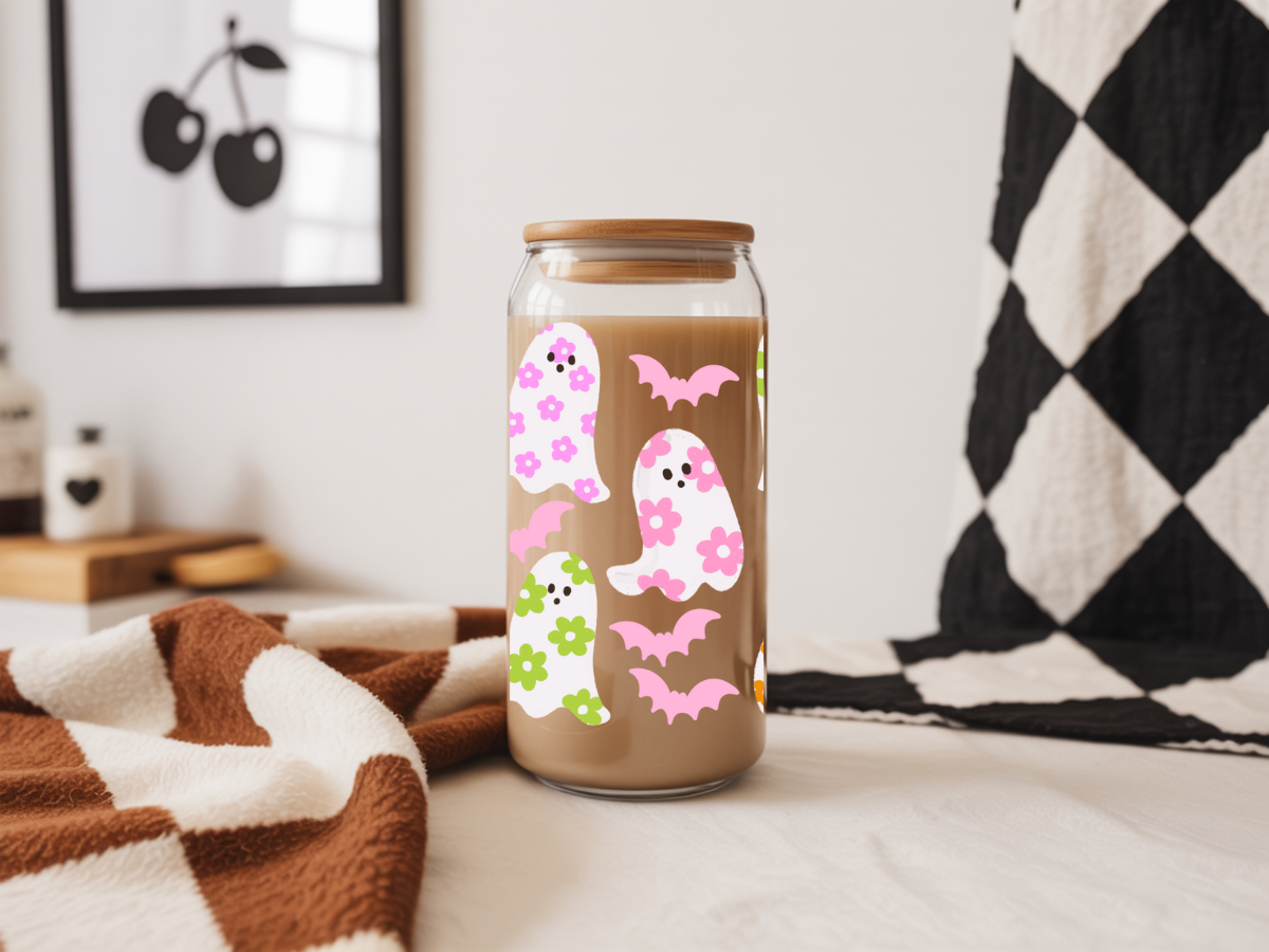 Groovy Ghosts 16 oz Cup
