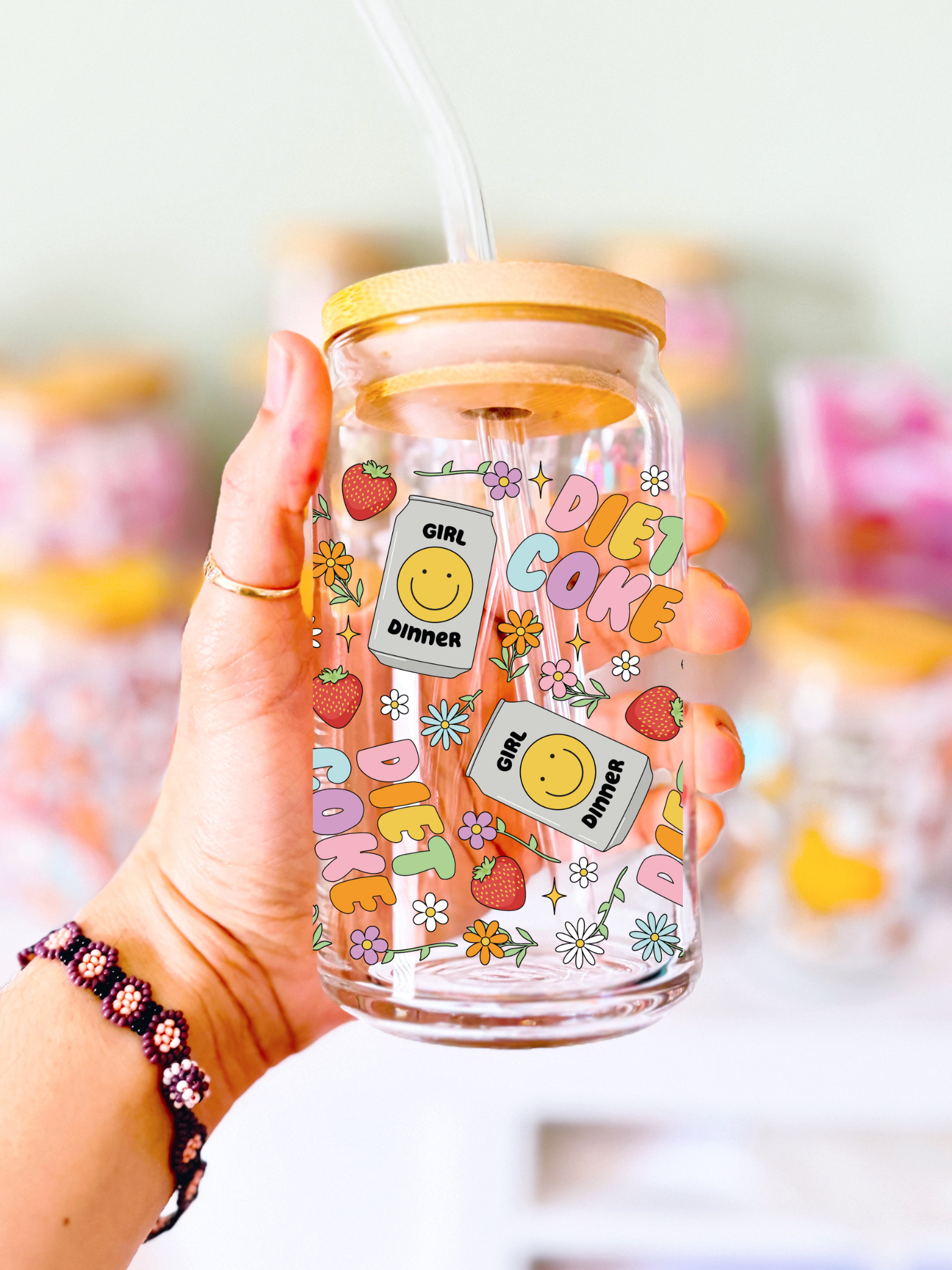 Running on Diet Coke Glass Can