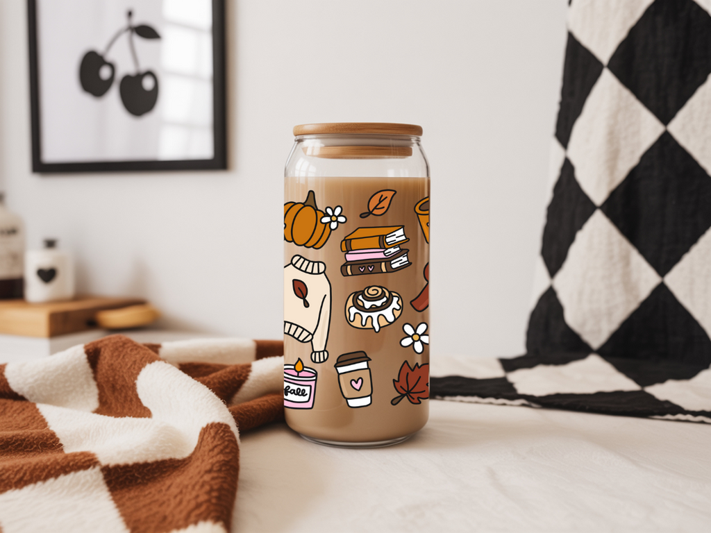 Cozy Girl Fall 16 oz cup