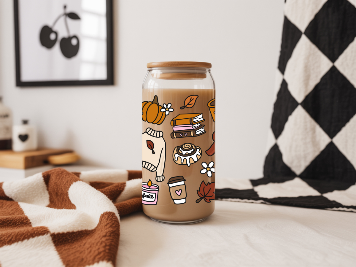 Cozy Girl Fall 16 oz cup