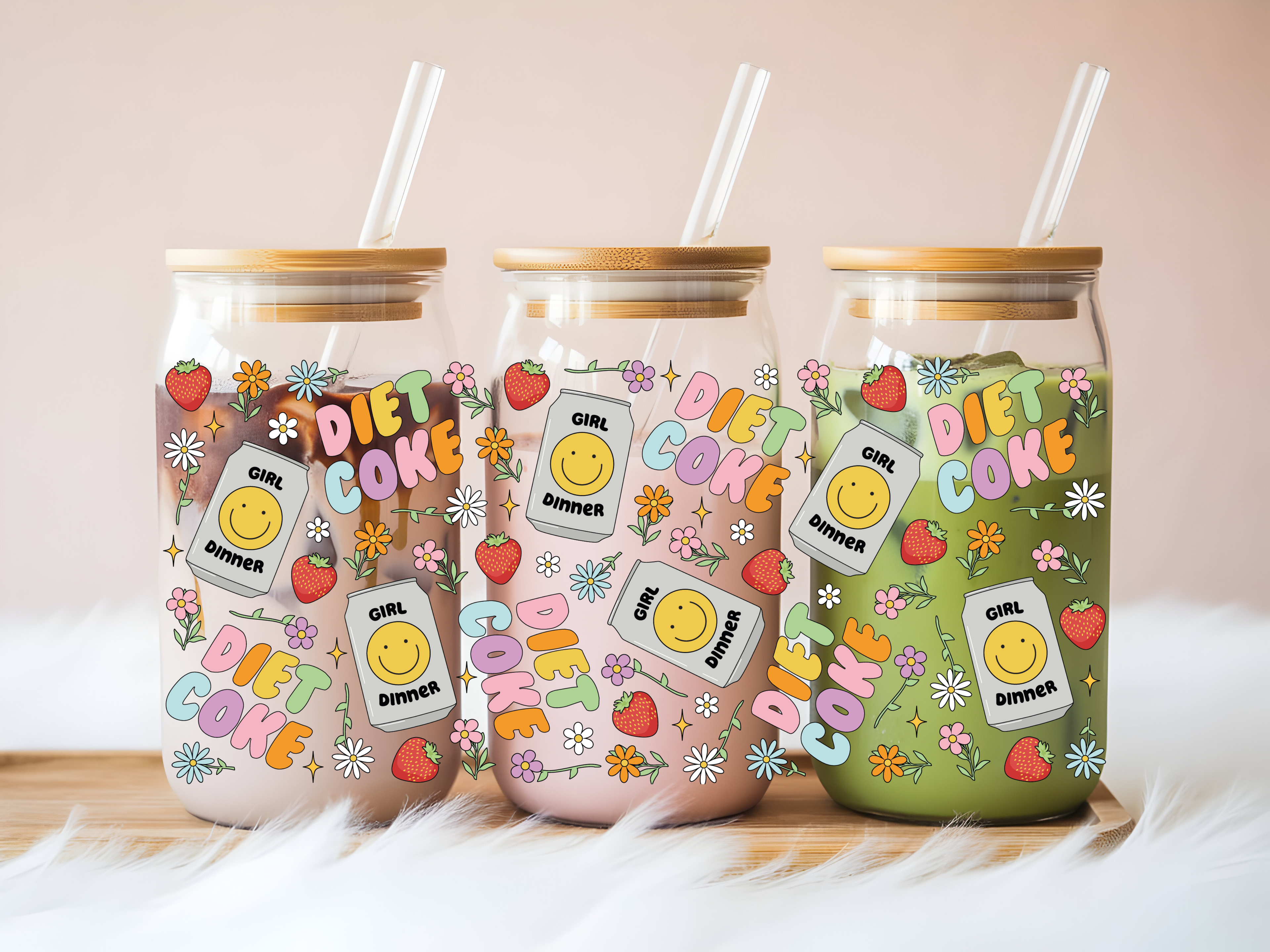 Running on Diet Coke Glass Can