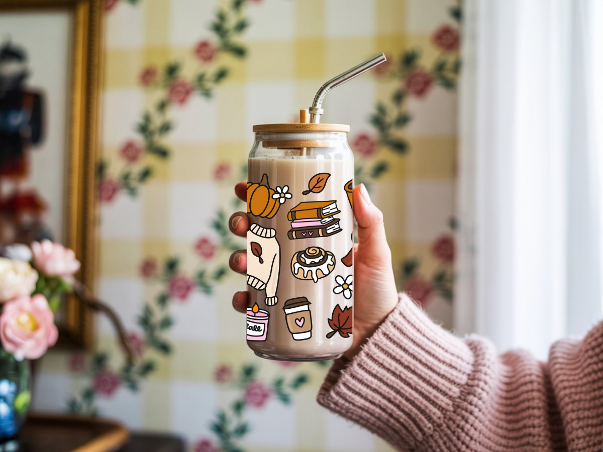 Cozy Girl Fall 16 oz cup