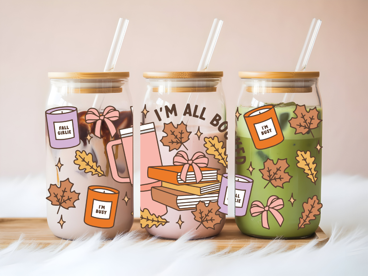 All booked Glass Can