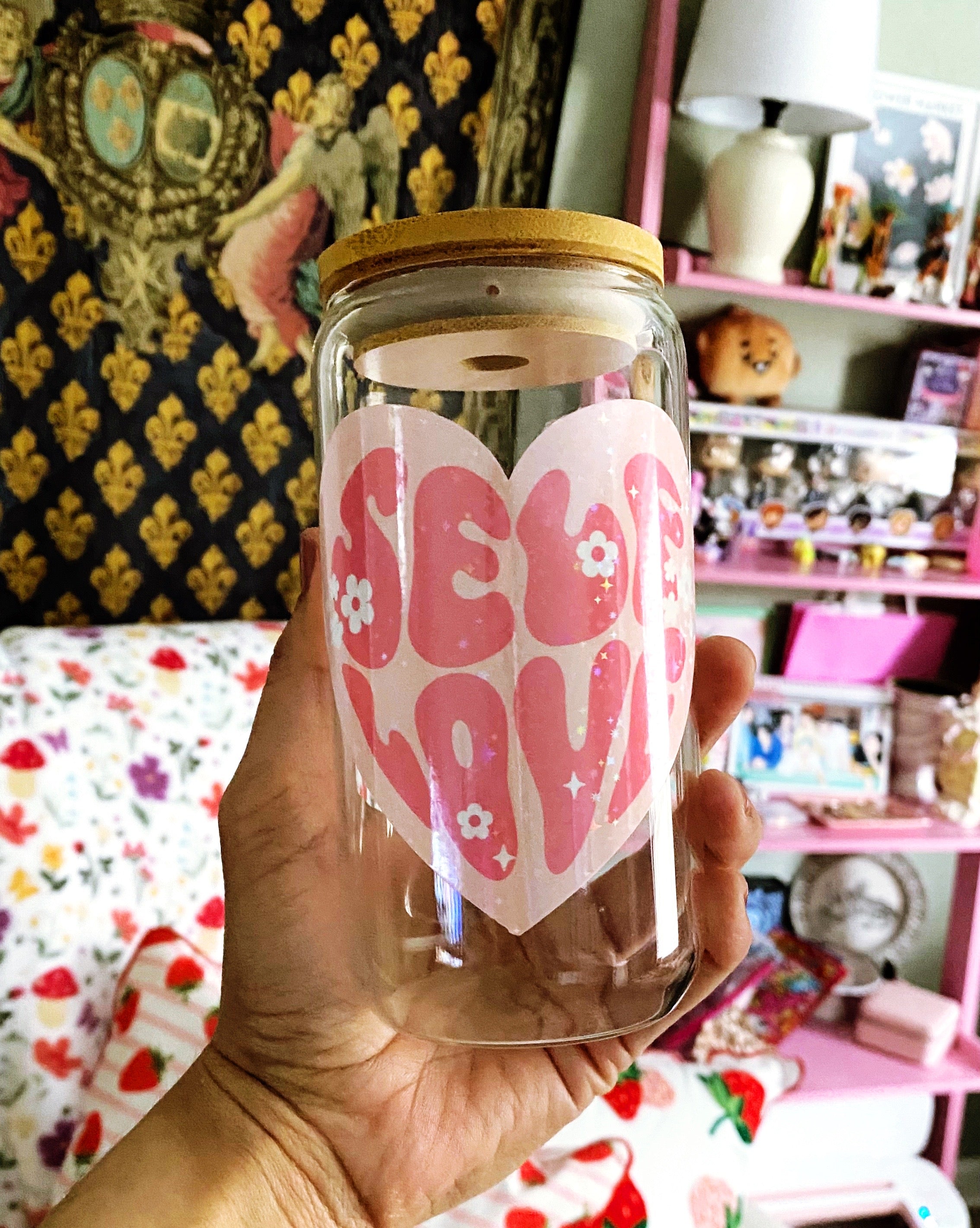 Self Love Glass Can