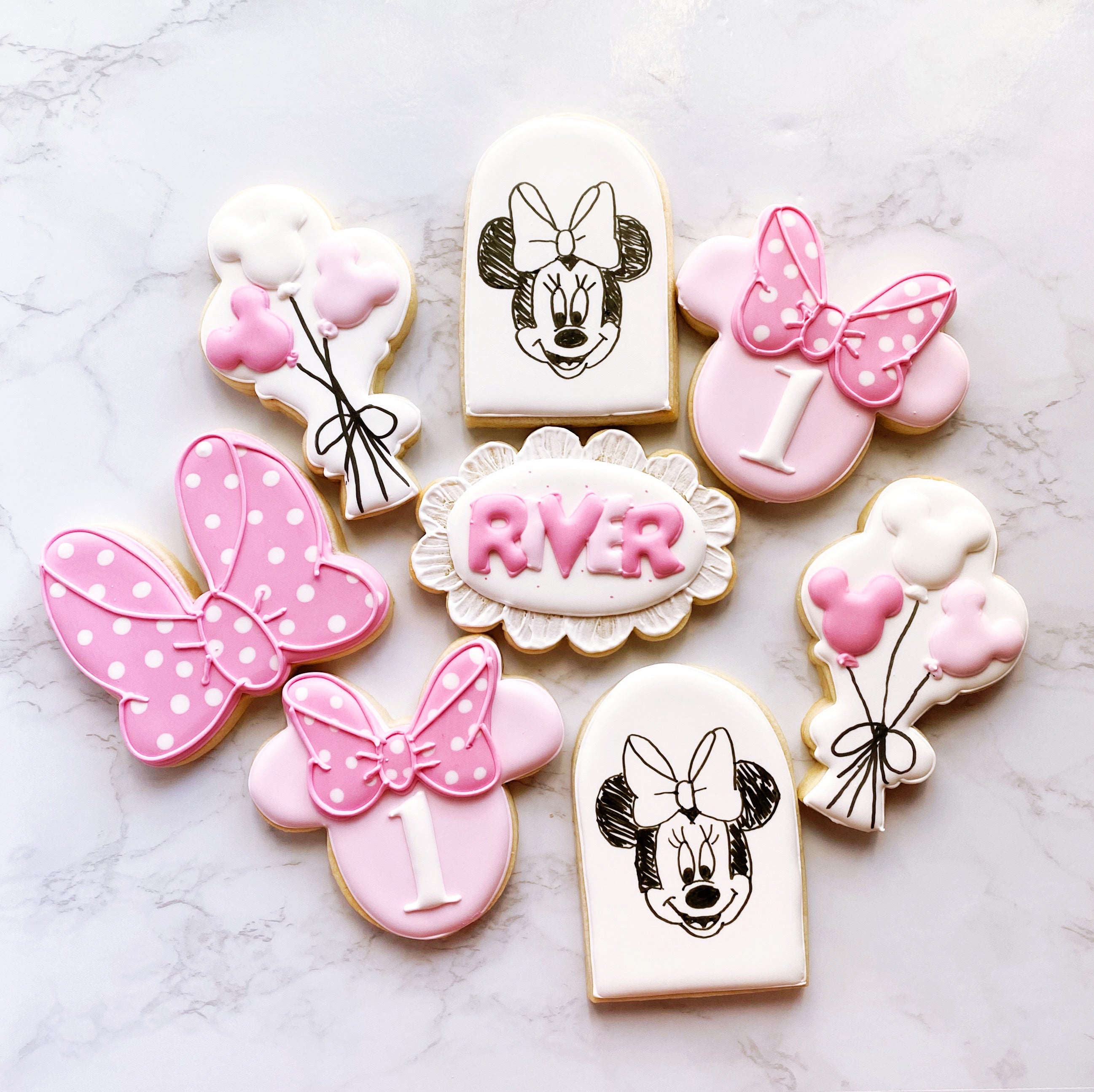 Girly Mouse Cookies