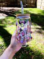 Theme Park Treats Glass Can Cup
