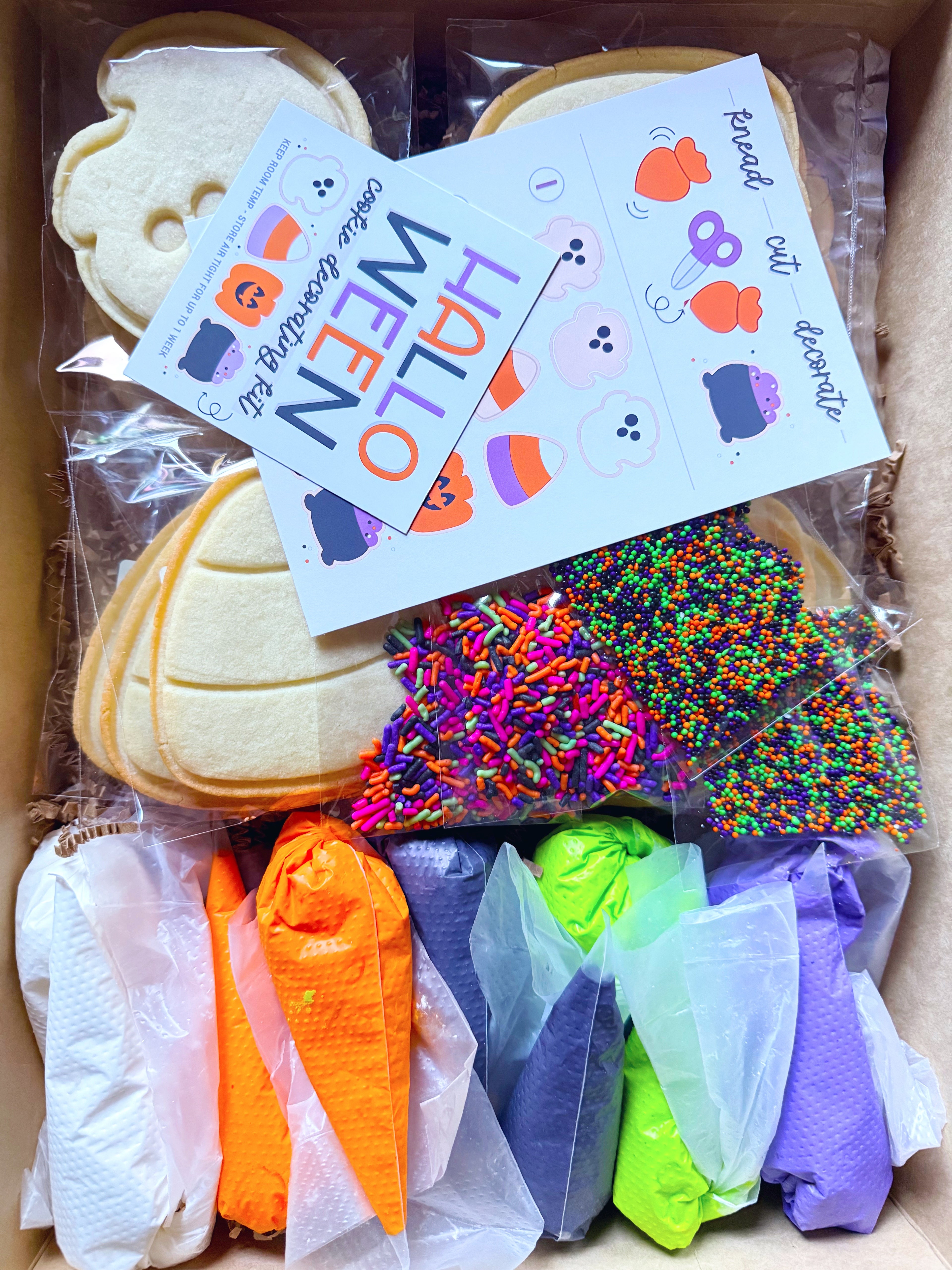 Pre Order Halloween DIY Cookie Kit