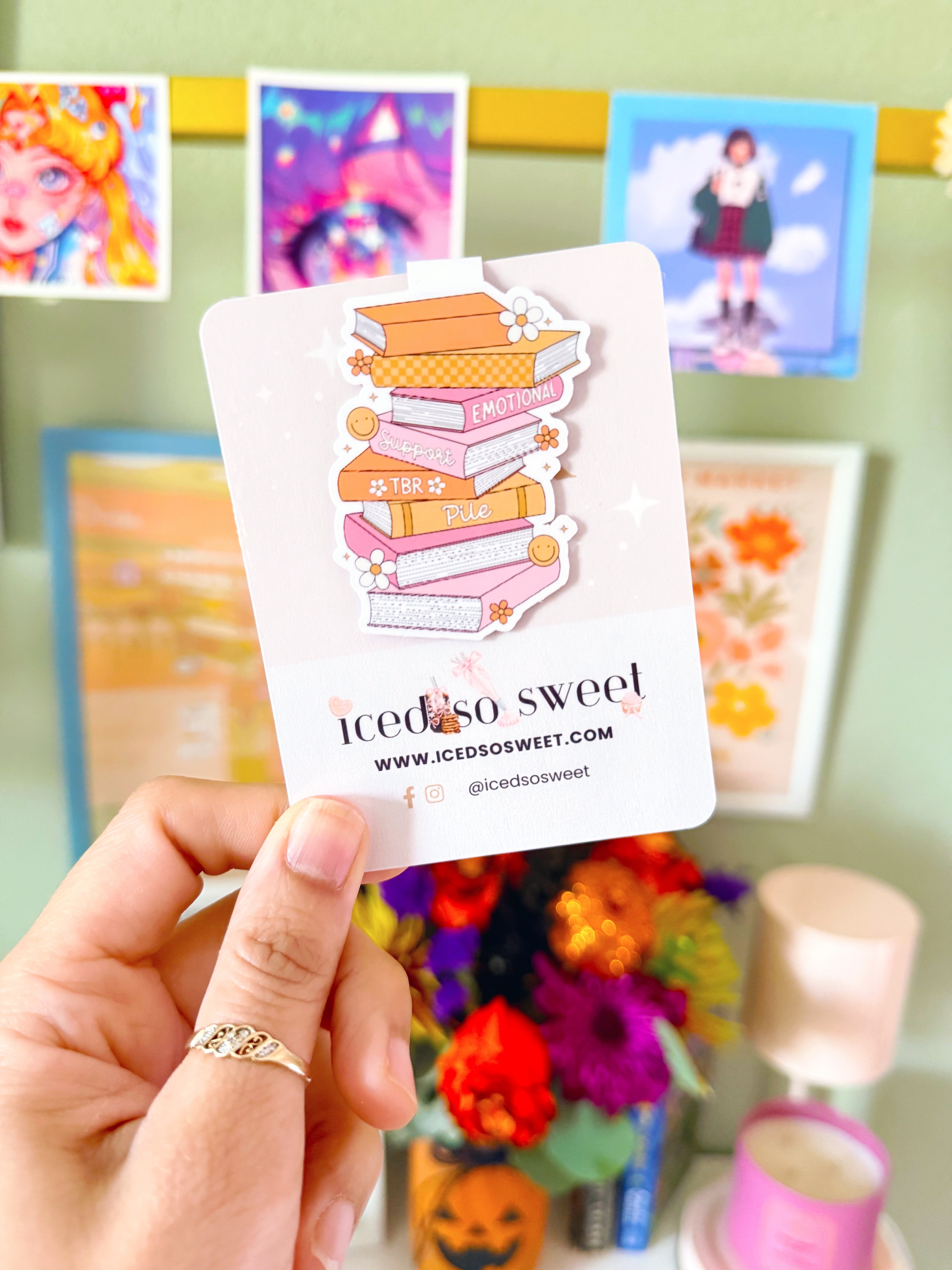 To Be Read Pile Magnetic Bookmark