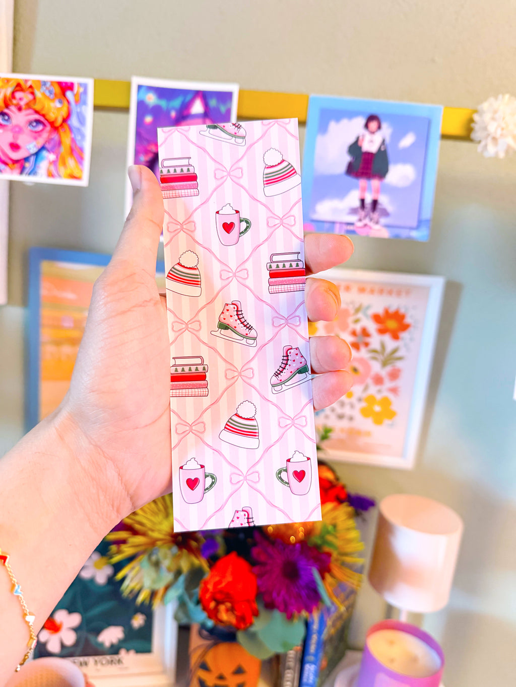 Bookish Winter Bookmark