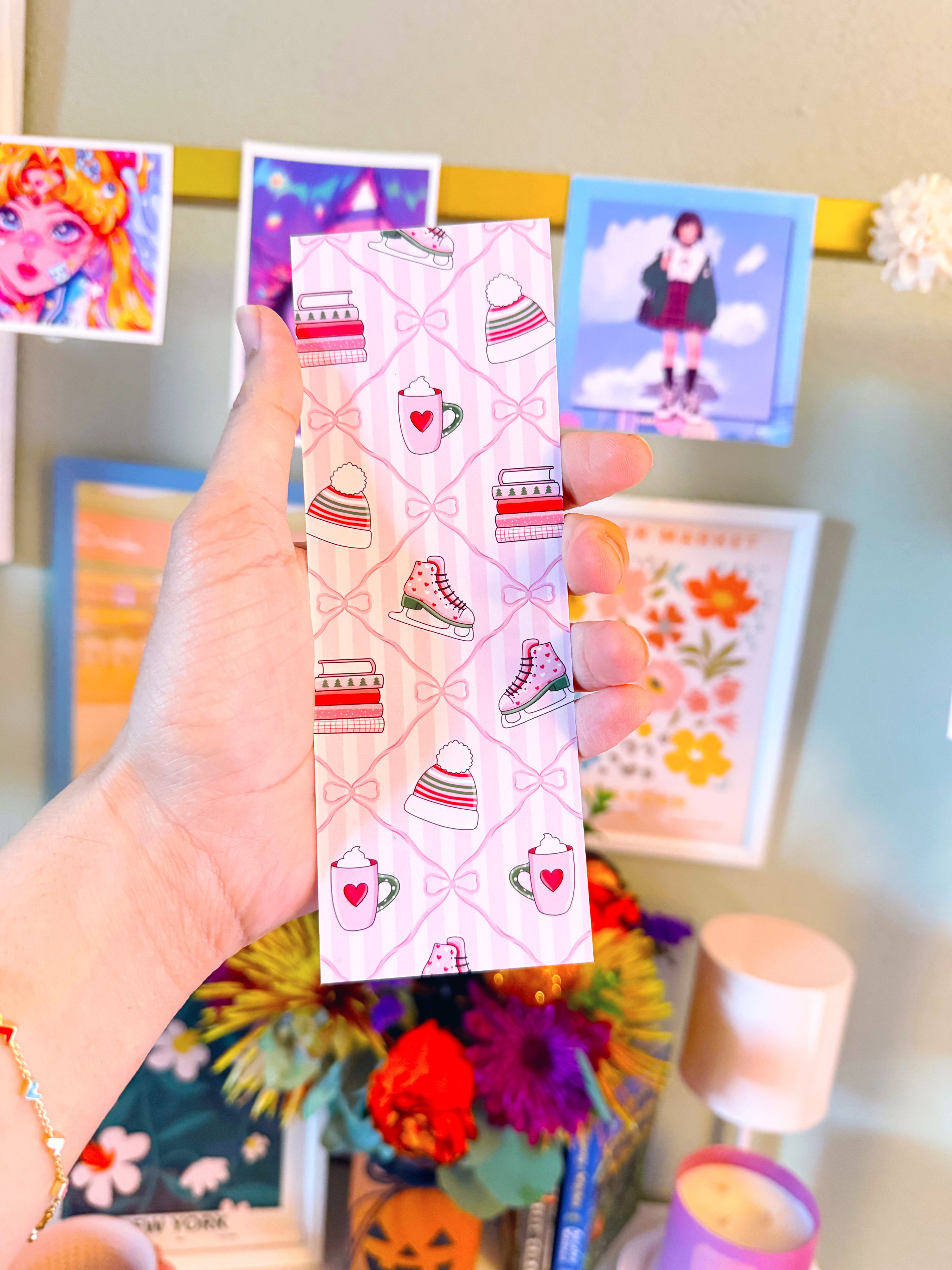 Bookish Winter Bookmark