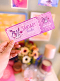 Fantasy Reader Ticket Bookmark
