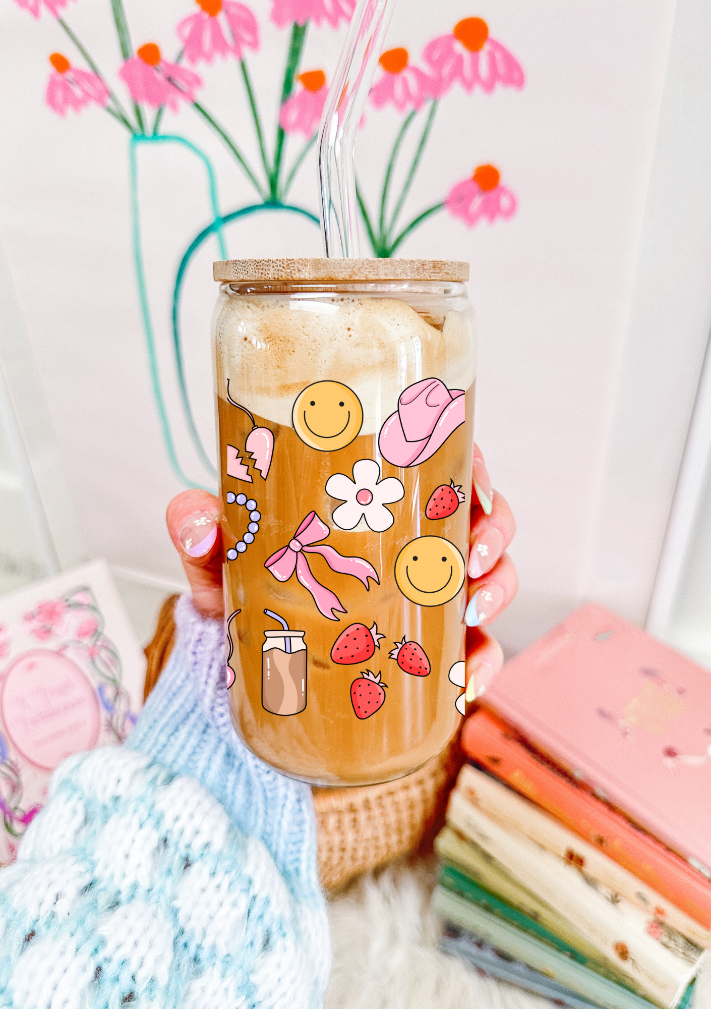 Girly Things Glass Can
