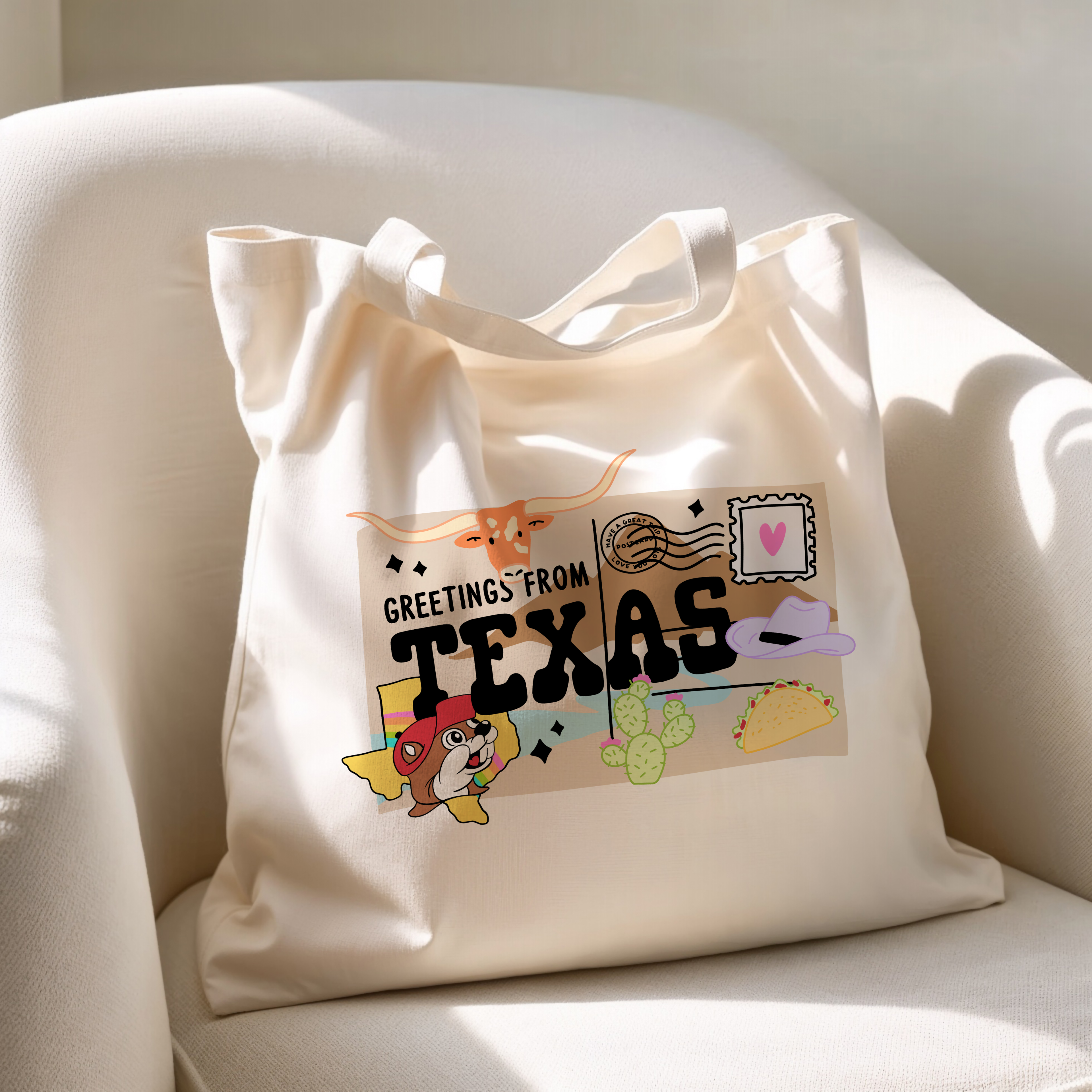 Greetings From Texas Tote Bag