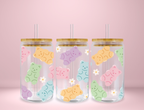 Gummy Bear Daisy Glass Can