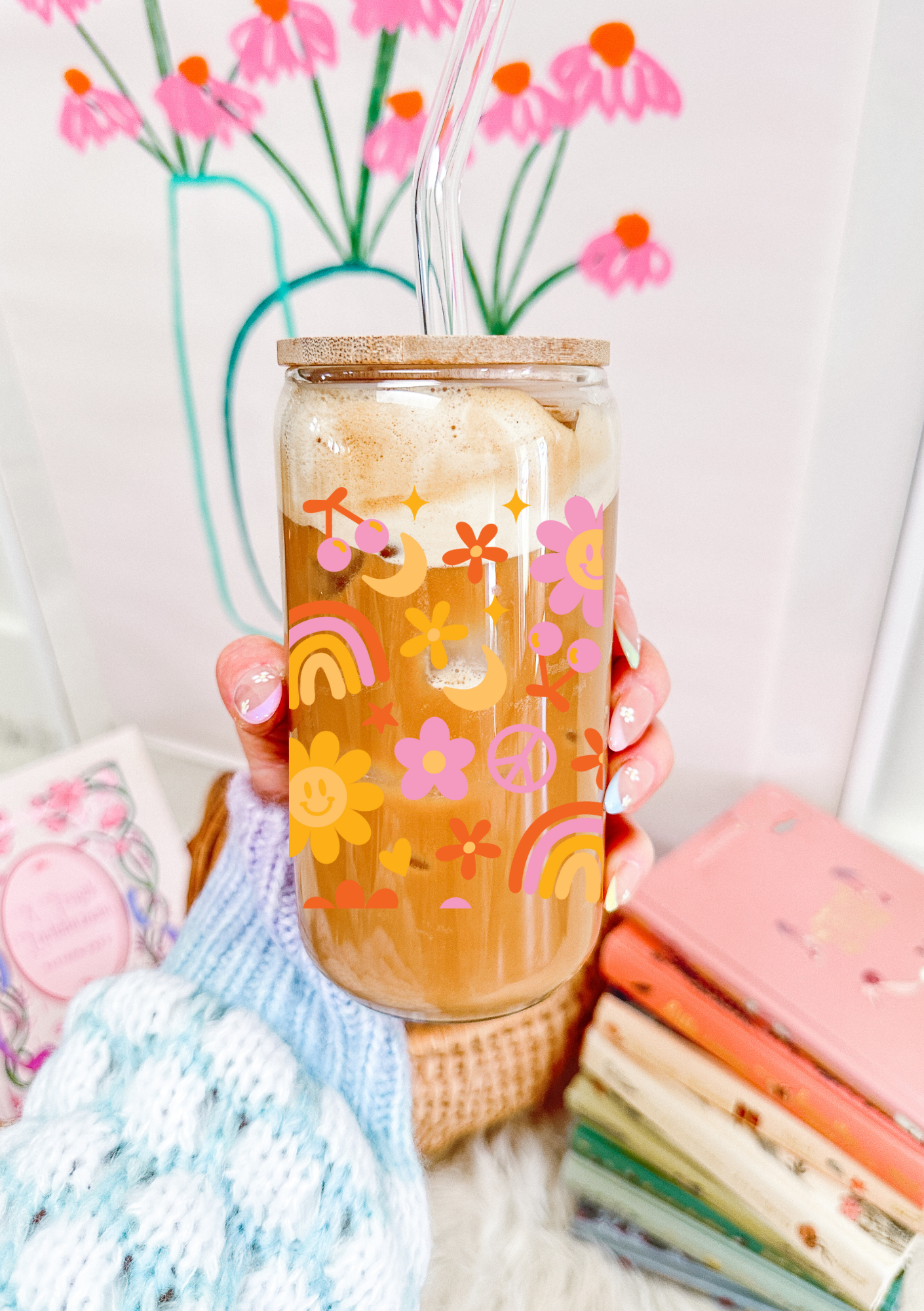 Hippie Crush Glass Can