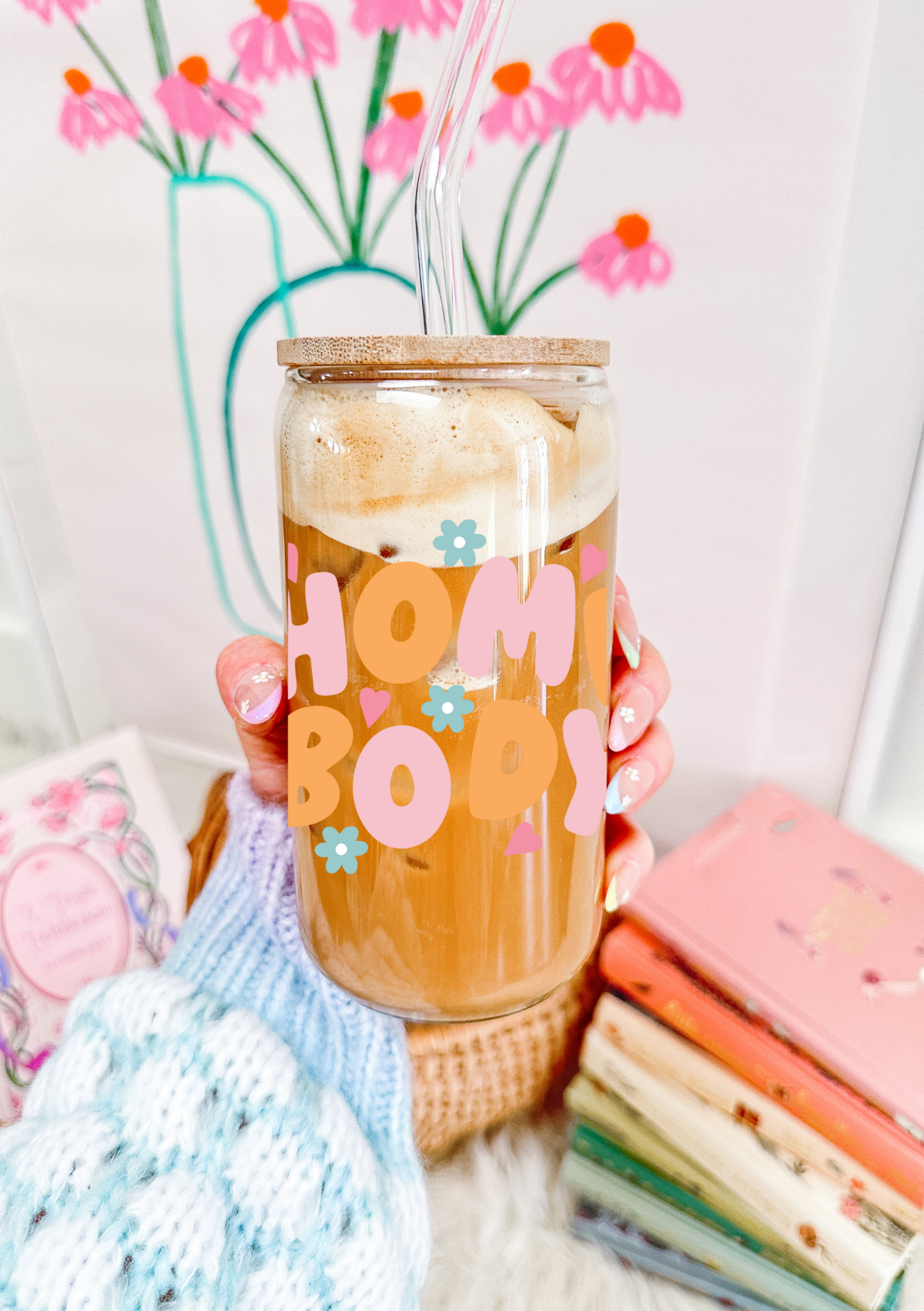 Home Body Glass Can