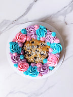 Round Chocolate Chip Cookie Cake