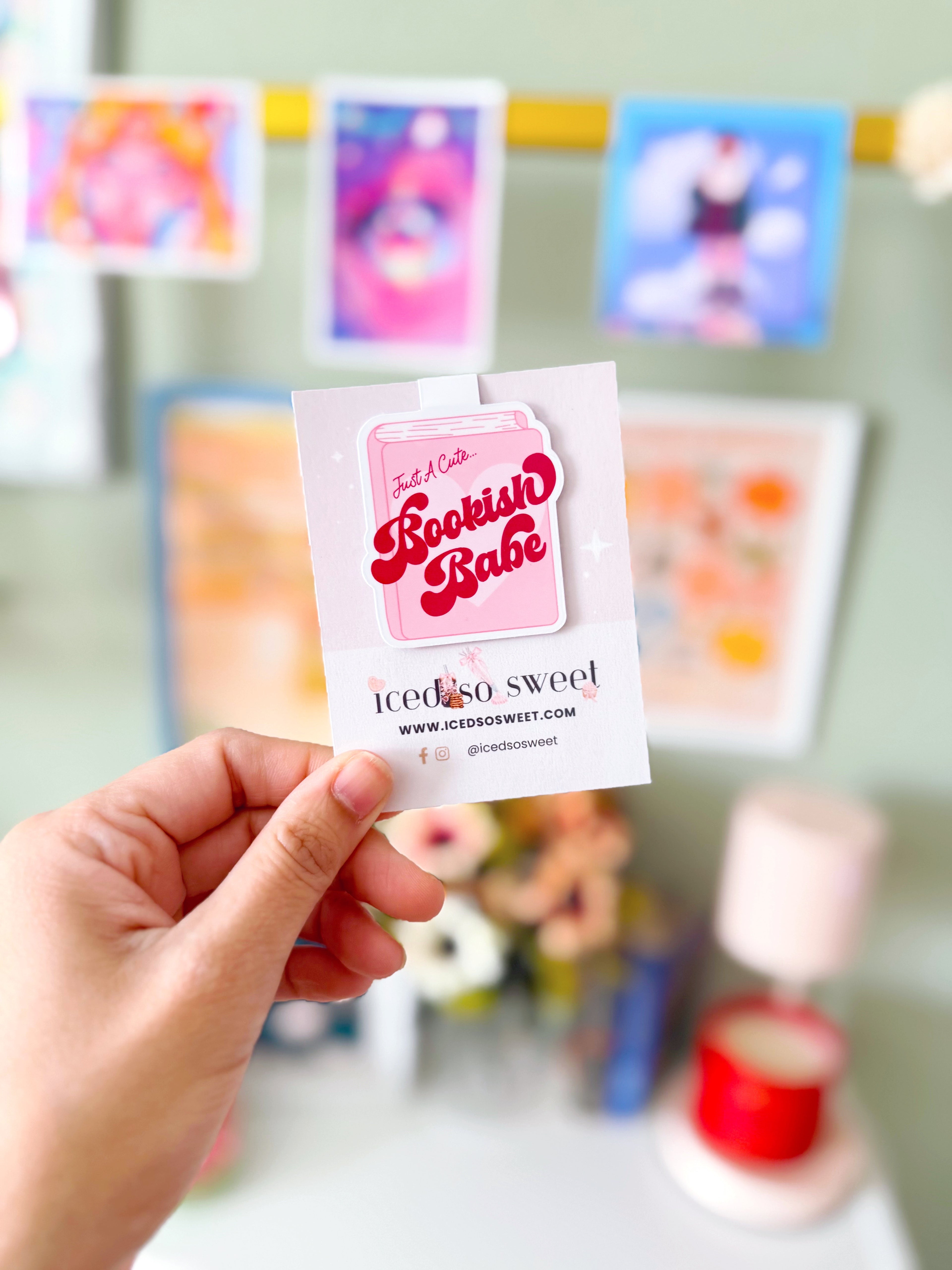 Bookish Babe Magnetic Bookmark