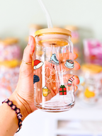 Gilmore Girls I Smell Snow Glass Cup