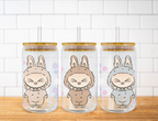 Labubu Glass Can