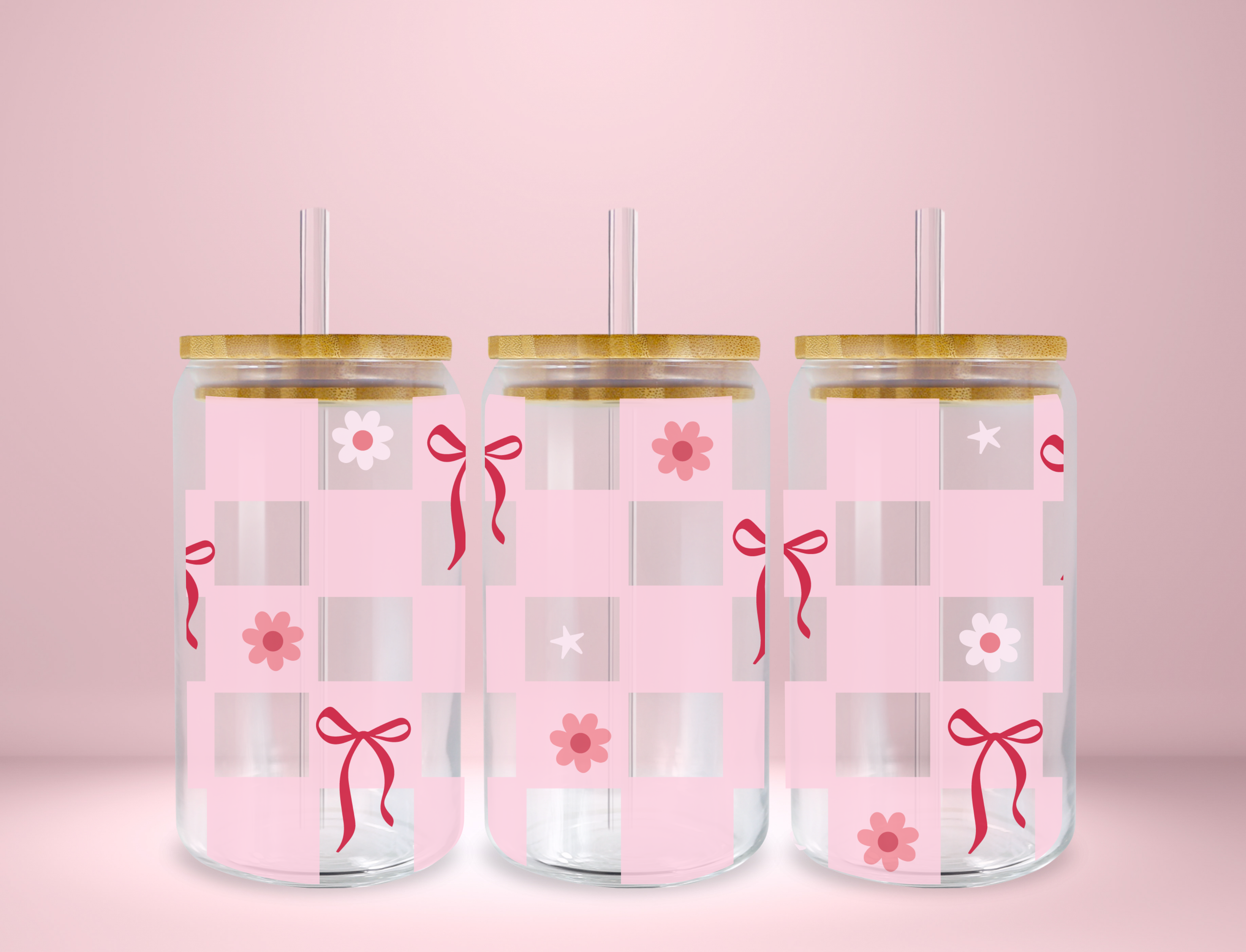 Oh So Girly Glass Can