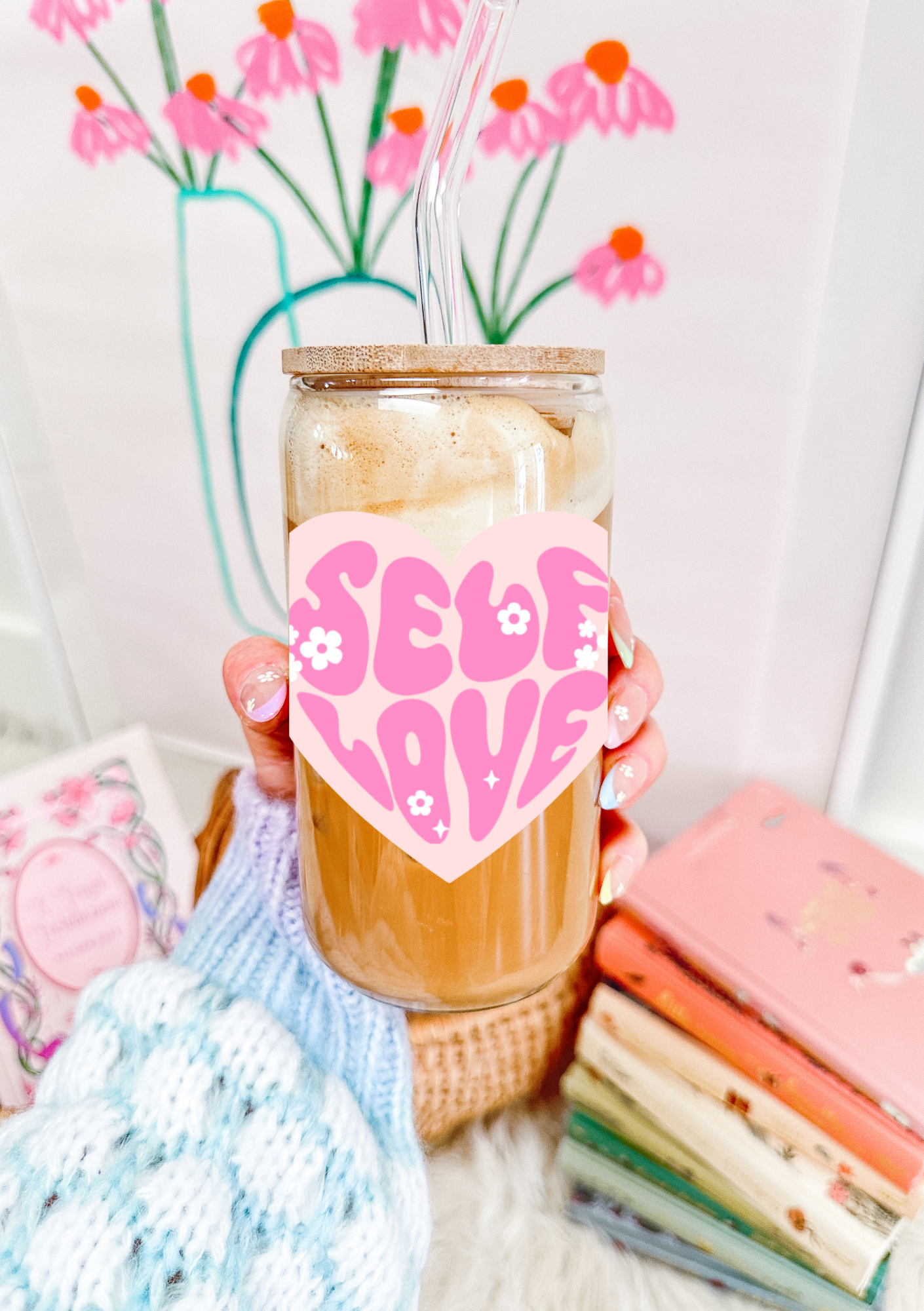 Self Love Glass Can