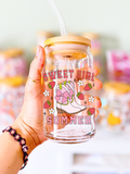 Sweet Girl Summer Glass Can