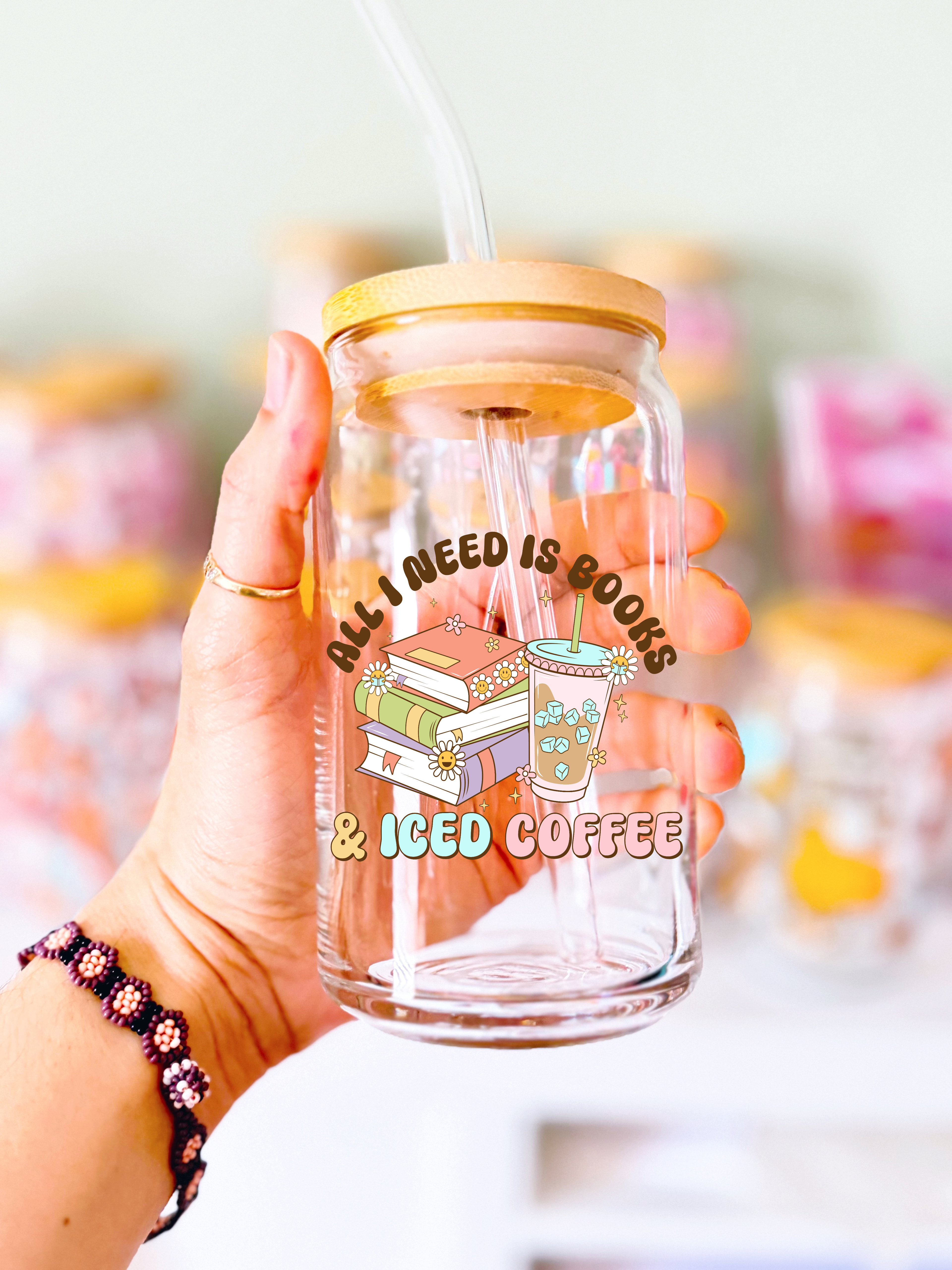 All I need is books and Iced coffee