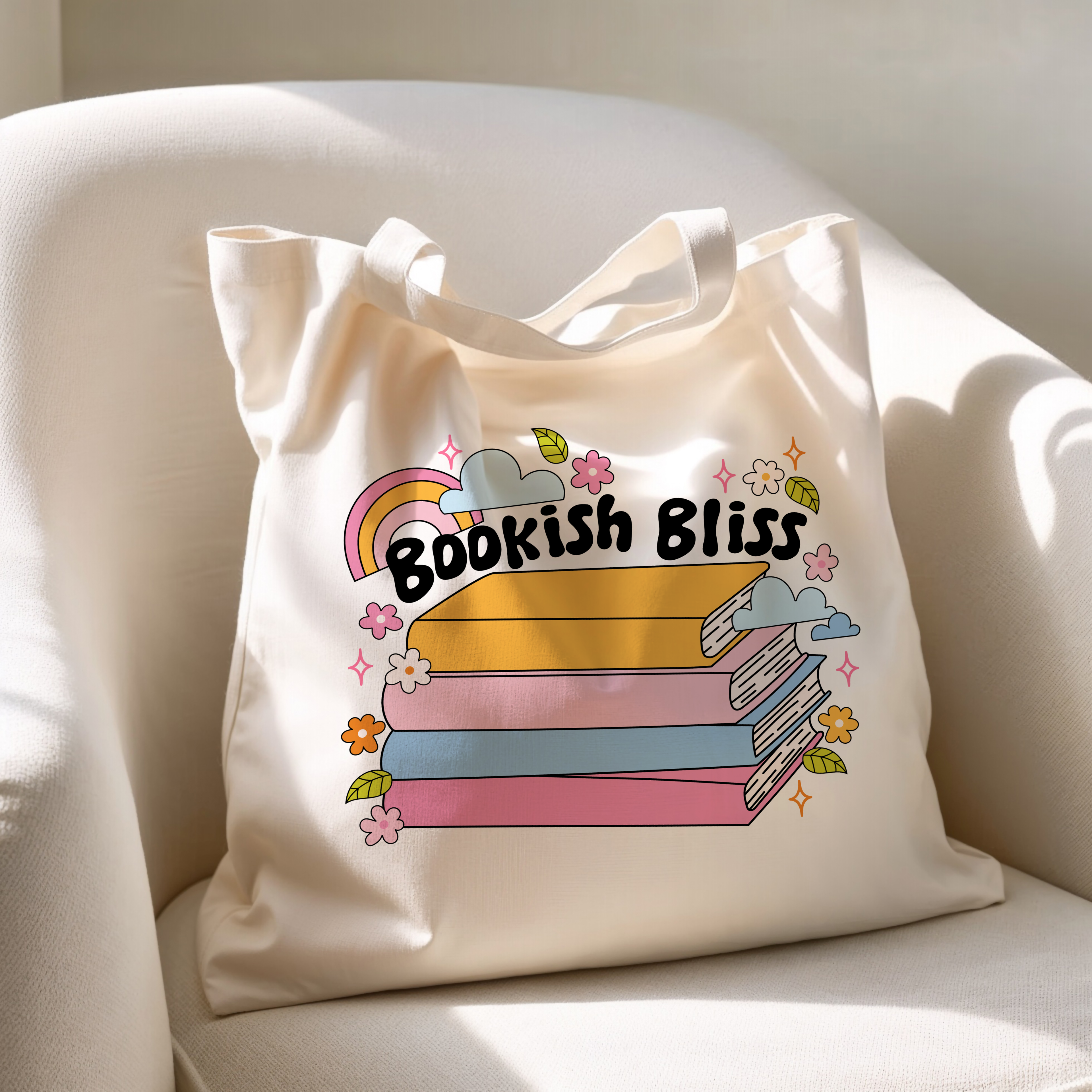 Book Bliss Tote Bag