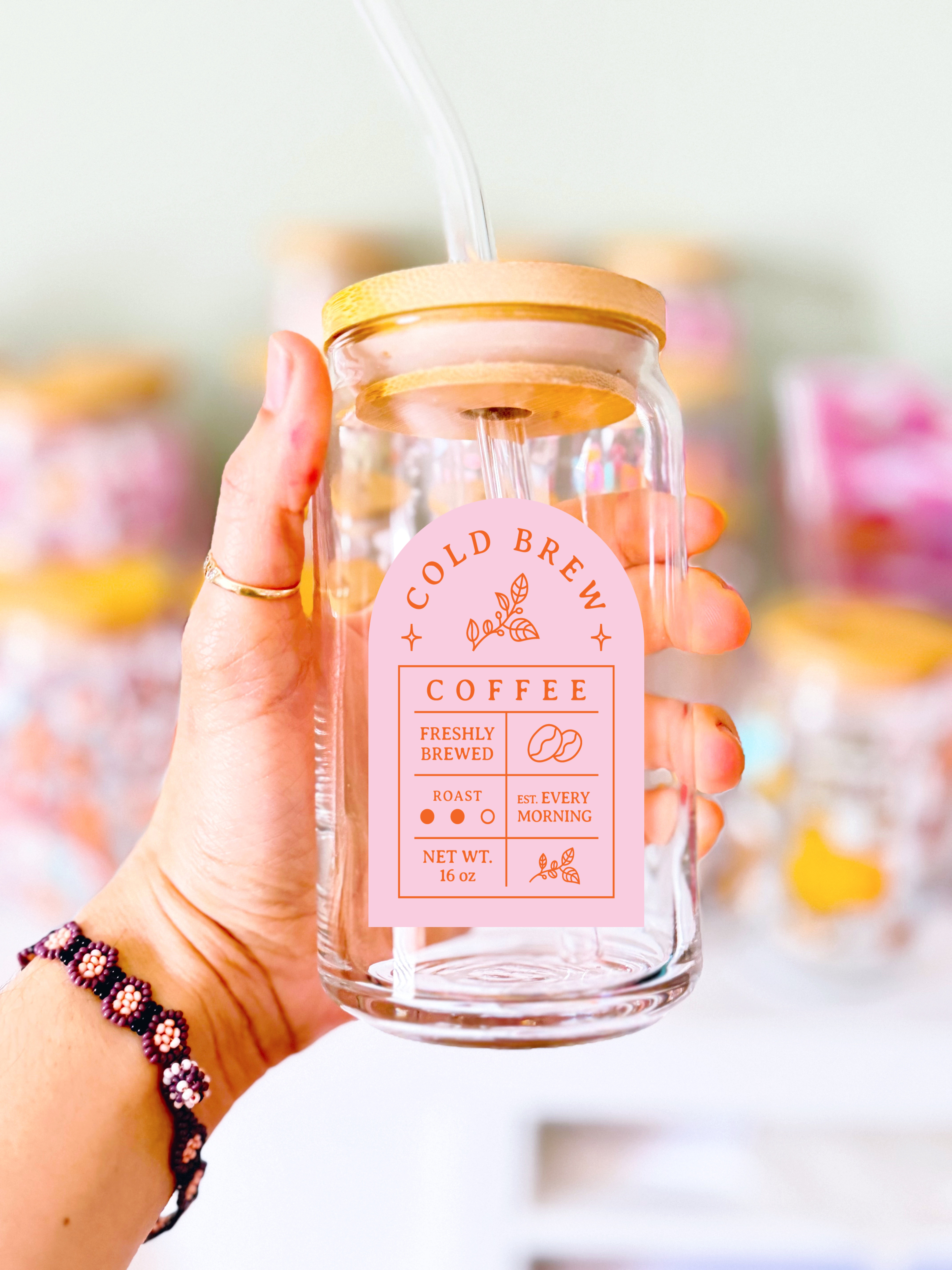 Cold Brew Coffee Glass Can