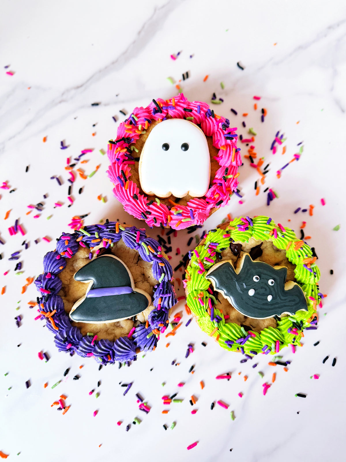 Halloween Mini Cookie Cakes