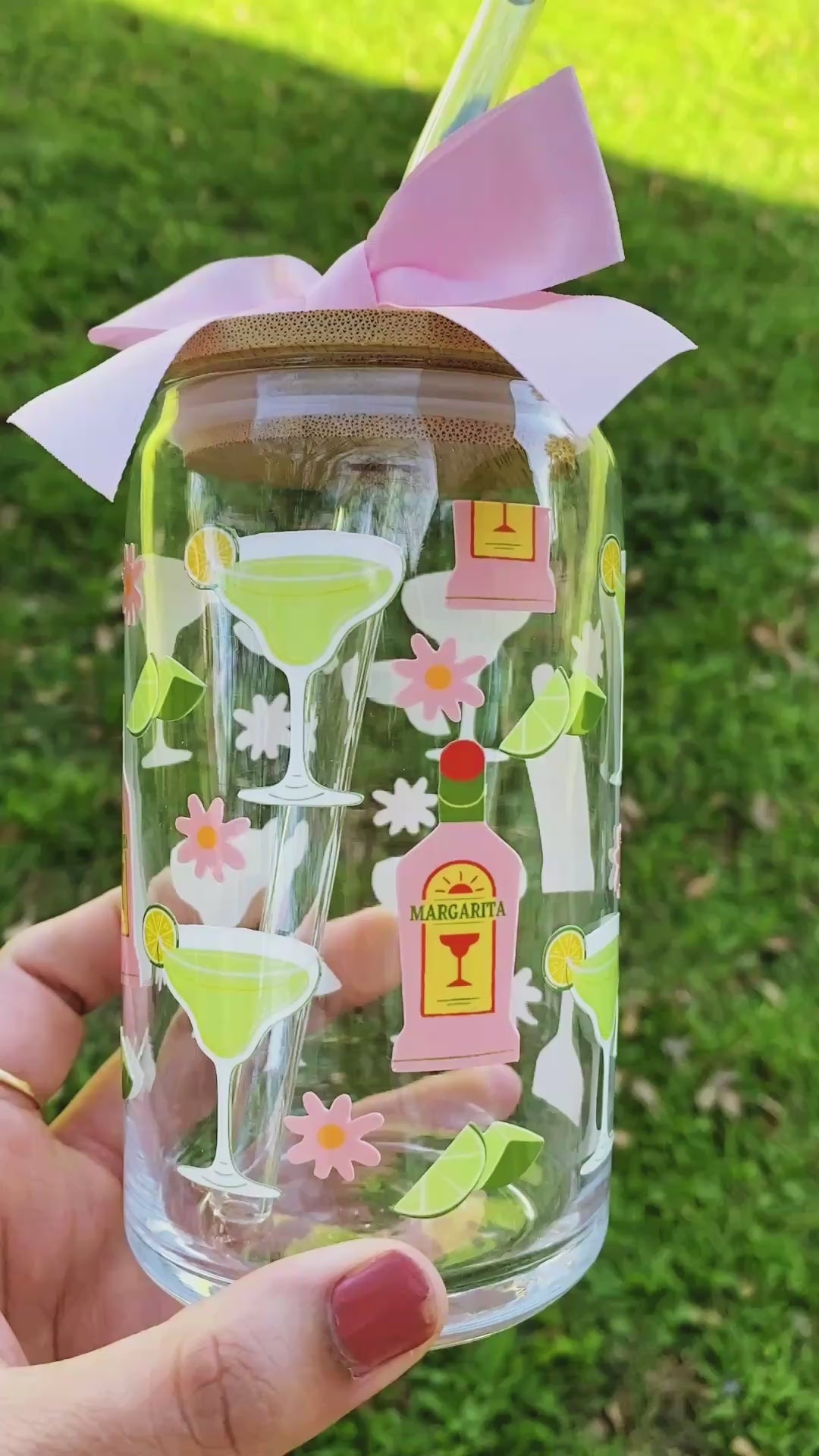 Margs & Matrimony Glass Can