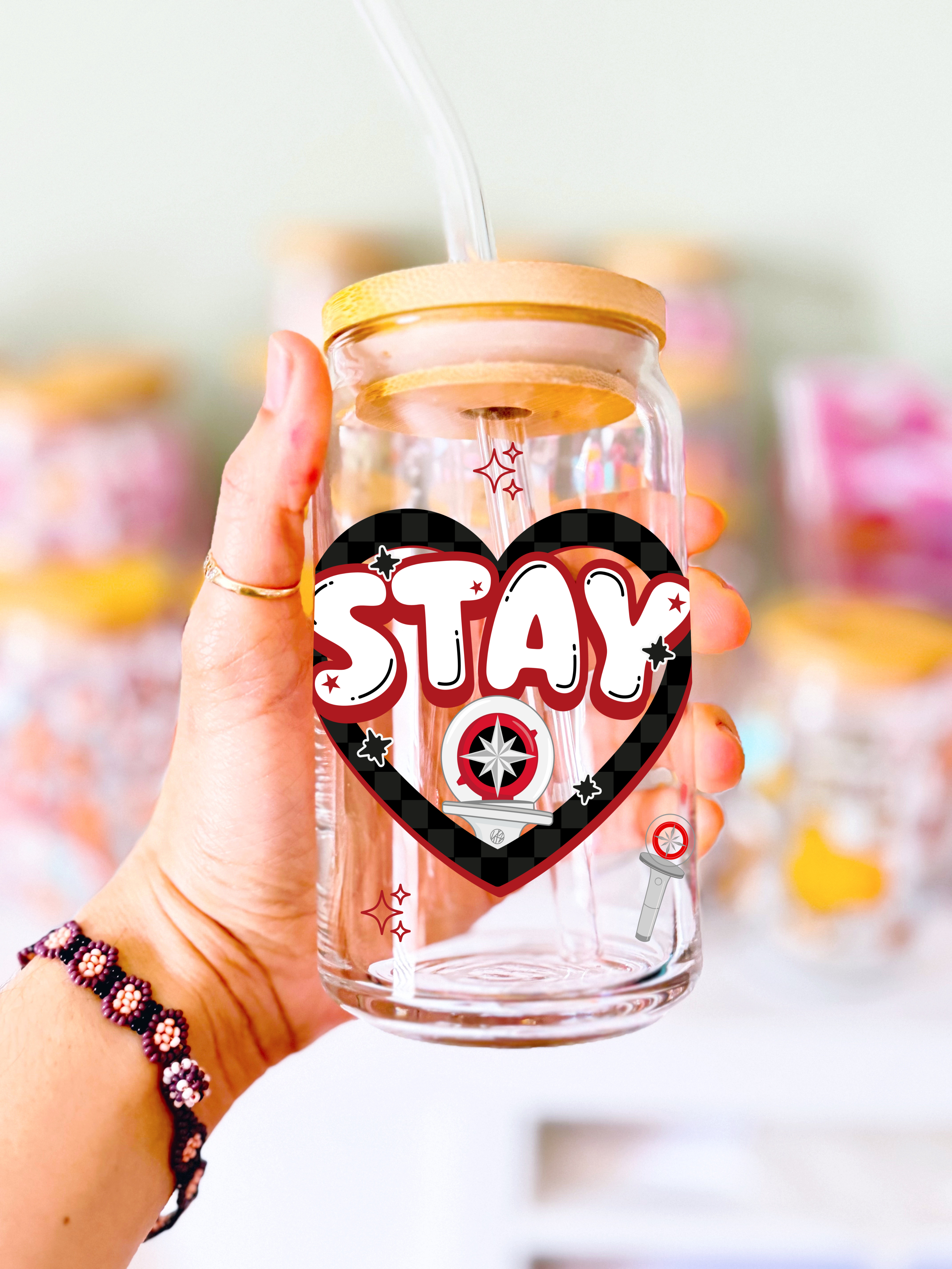 Stay SkaZoo K Pop Glass Can