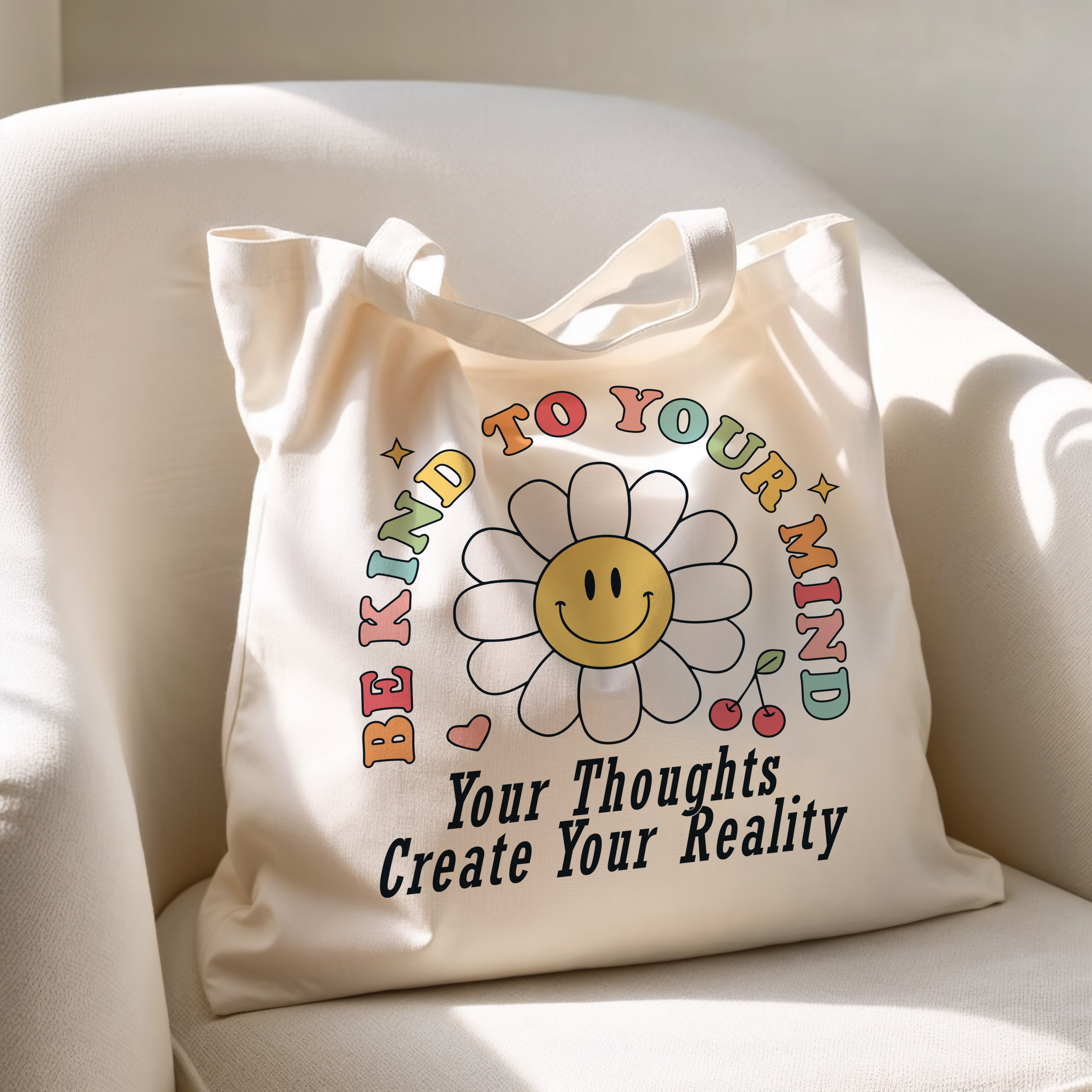 Your Thoughts Create Your Reality Tote Bag